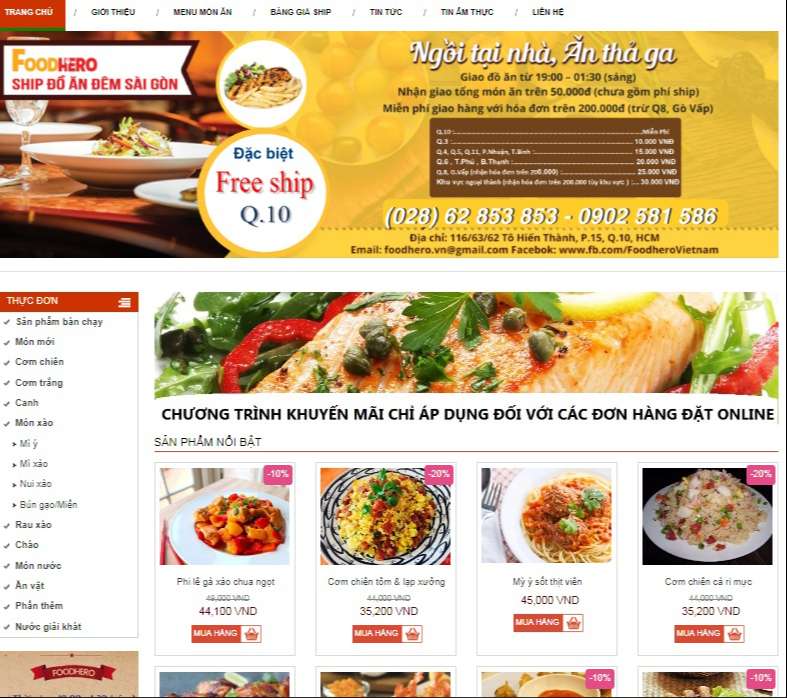Tại sao nên thiết kế website bán thực phẩm cho cửa hàng