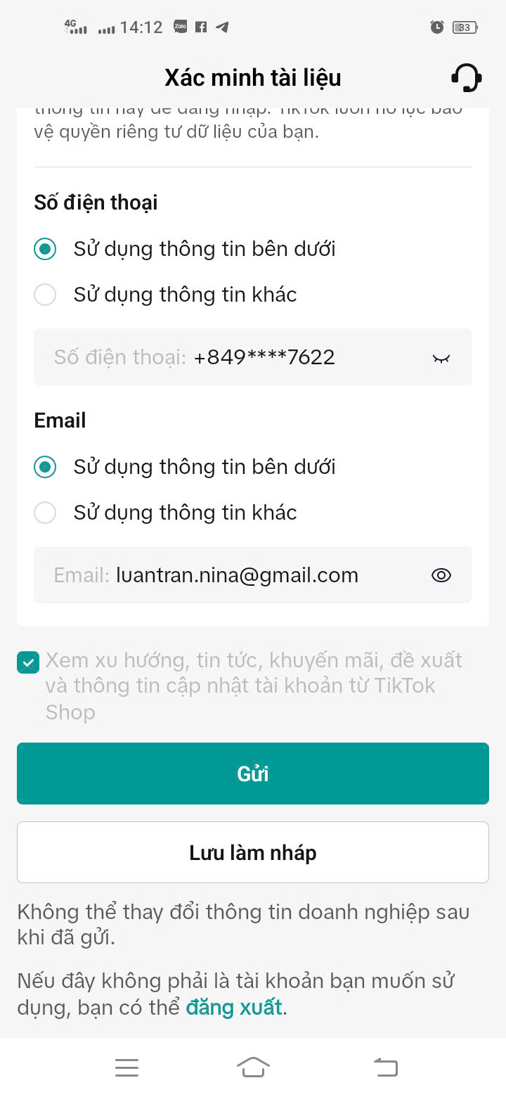 hình tiktok shop bước 5