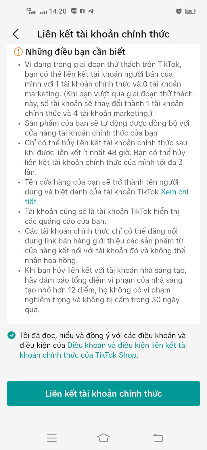 hình tiktok shop bước 10