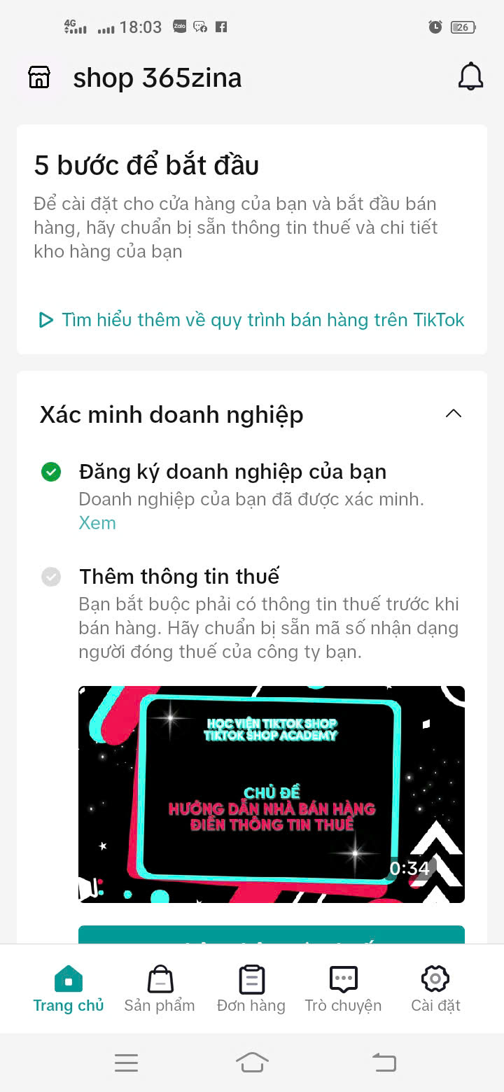 hình tiktok shop bước 6