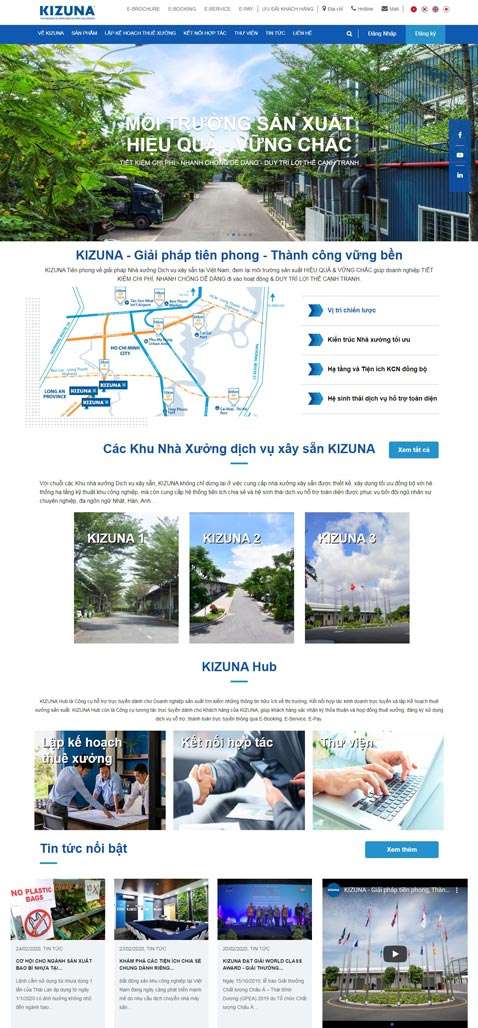 dịch vụ thiết kế website cơ khí khu vực quận Gò Vấp của 365ZINA