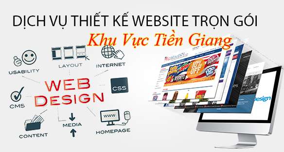 Thiết kế website khu vực Tiền Giang trọn gói