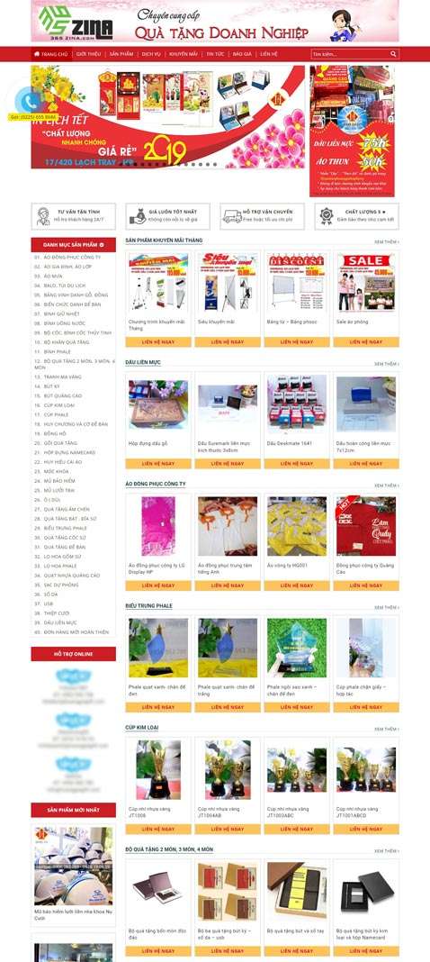 Dịch vụ thiết kế website quà tặng khu vực quận Phú Nhuận