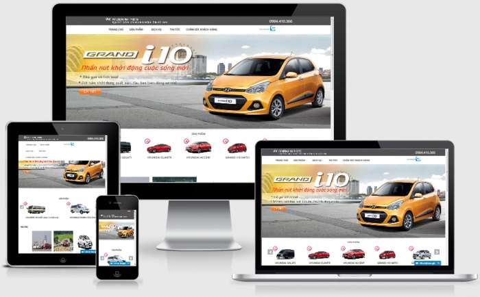 Thiết kế website bán ô tô khu vực quận 11