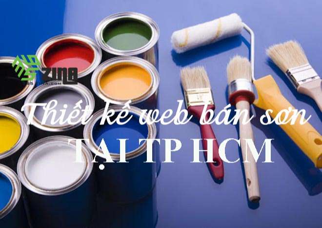 Thiết kế website bán sơn chuyên nghiệp tại TP HCM