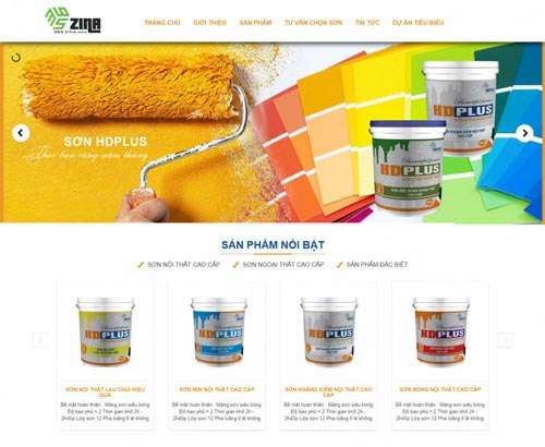 Thiết kế website bán sơn khu vực quận Phú Nhuận