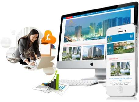 Thiết kế website bất động sản khu vực Hóc Môn