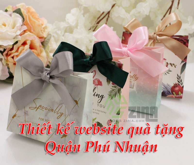 Thiết kế website quà tặng khu vực quận Phú Nhuận