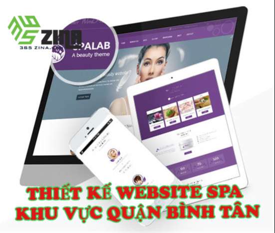 Thiết kế website spa, thẩm mỹ viện khu vực quận Tân Bình