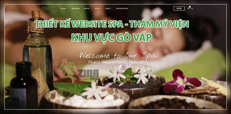 Thiết kế website spa, thẩm mỹ viện khu vực quận Gò Vấp