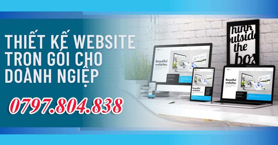 Dịch vụ thiết kế website khu vực Tiền Giang trọn gói