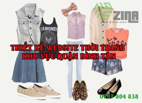 Thiết kế website thời trang khu vực quận Bình Tân 
