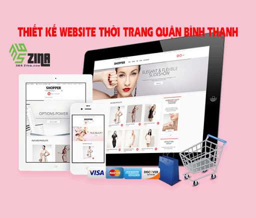 Thiết kế website thời trang khu vực quận Bình Thạnh