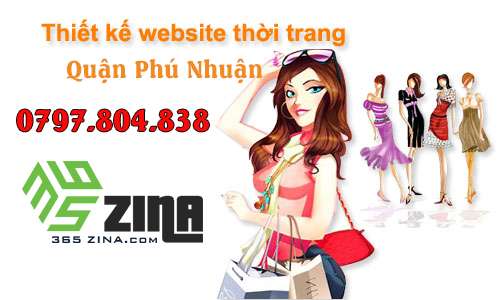 Thiết kế website thời trang khu vực quận Phú Nhuận