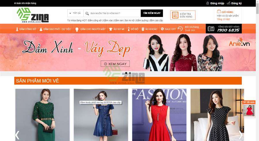 Thiết kế website thời trang khu vực quận Phú Nhuận
