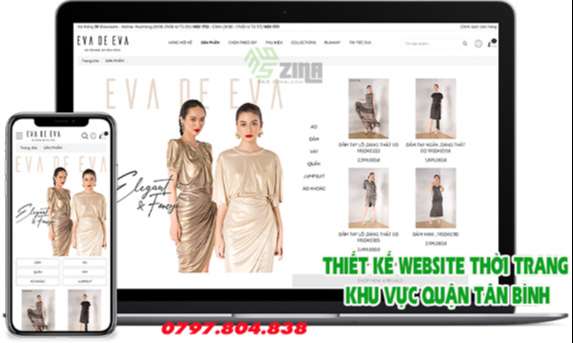 Thiết kế website thời trang khu vực quận Tân Bình