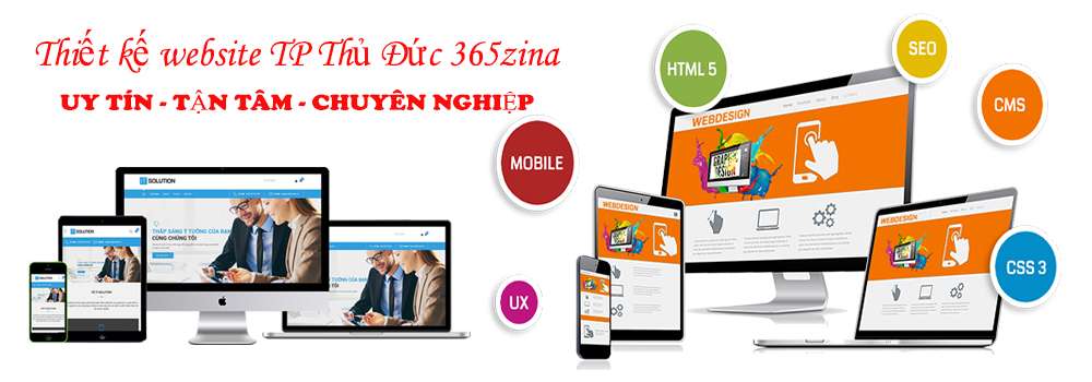 Thiết kế website Tp Thủ Đức - 365zina