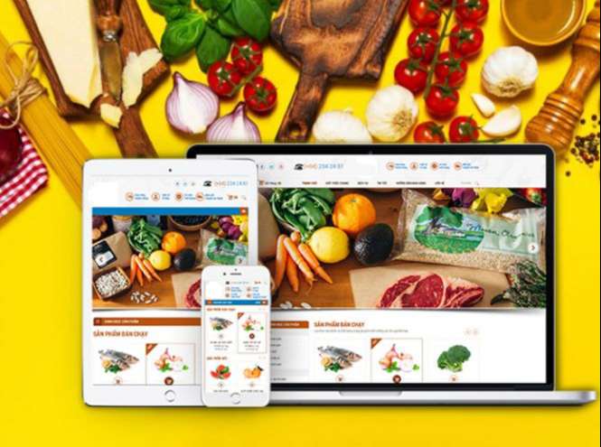 Thiết kế website thực phẩm khu vực quận Bình Tân