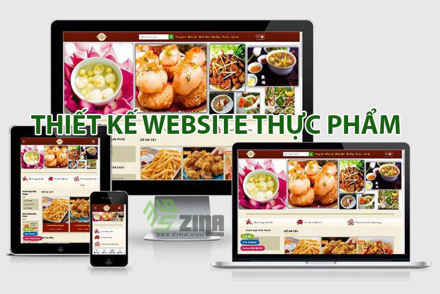 Thiết kế website thực phẩm khu vực quận Bình Thạnh